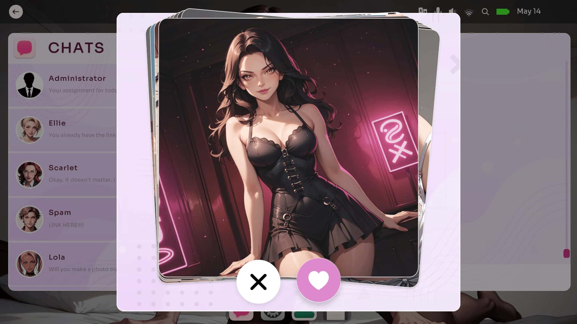 OnlySluts: WAIFU MATCH插画